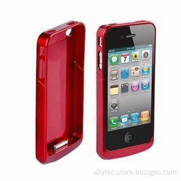 Portable Power Pack Chargers for iPhone 4S, Sized 127.3 x 61.6 x 19.5mm, 2,200mAh Capacity